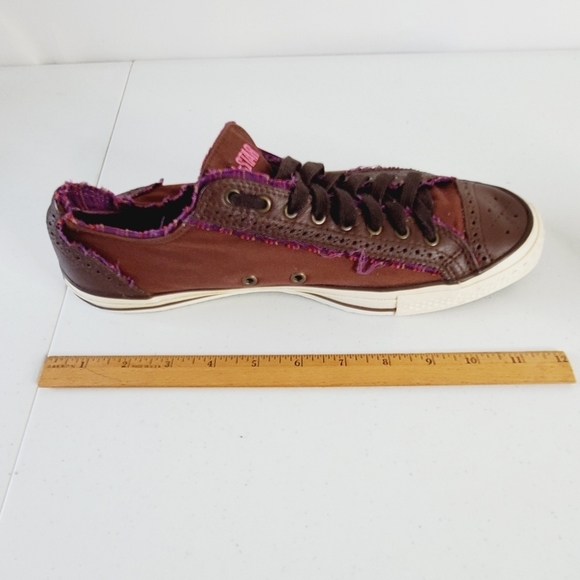 Converse Lord Francis Rubberbottom Sneaker Size M9.5 W11.5 Unisex Wingtip Frayed - Picture 10 of 15